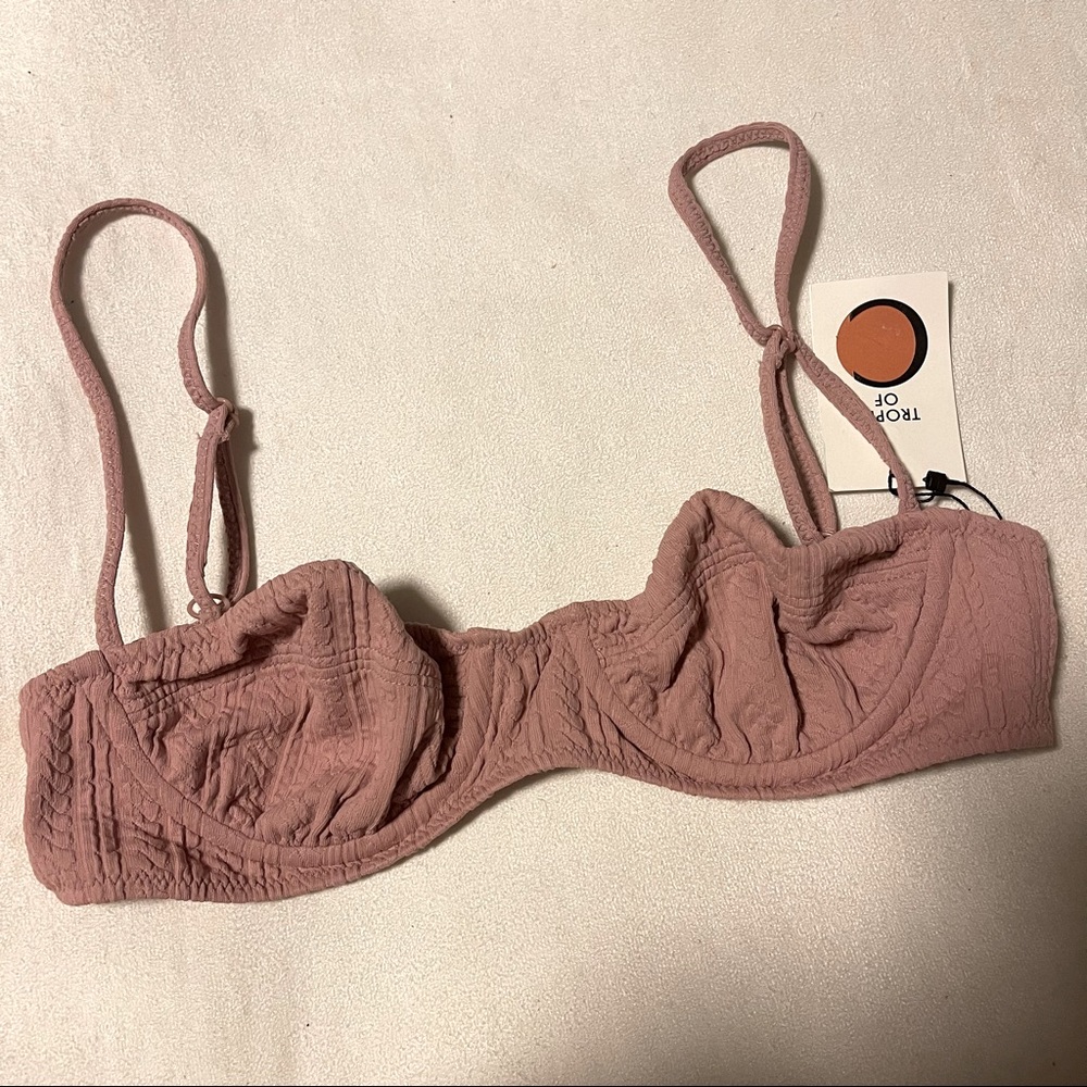 TROPIC OF C POOL BIKINI TOP